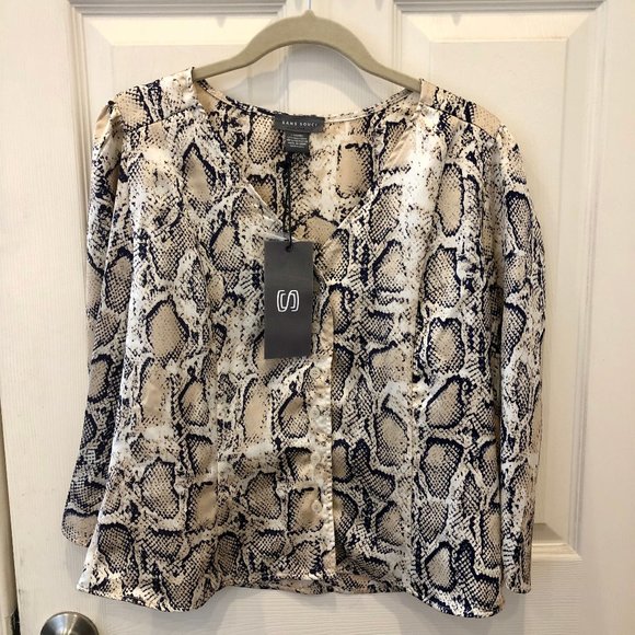 Snakeskin pattern blouse - Picture 2 of 6